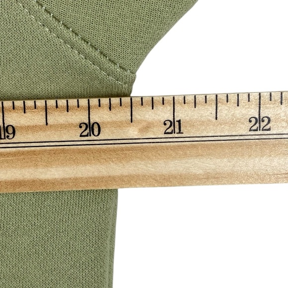 NWT Rick and Morty Pullover Sweatshirt Sz S Olive Green Cartoon Hip Hop Street - Picture 12 of 13